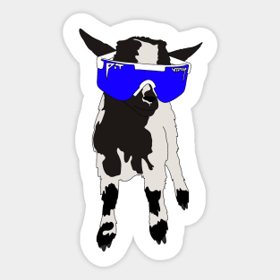 Viper Goat Sticker
